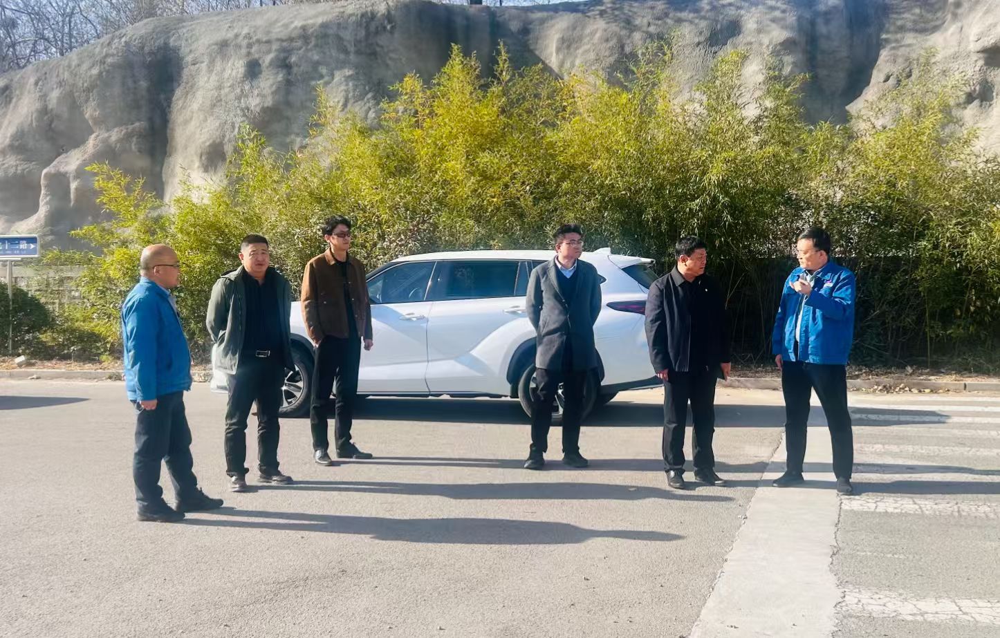 中車山東風電有限公司來化工基地進行項目技術(shù)對接