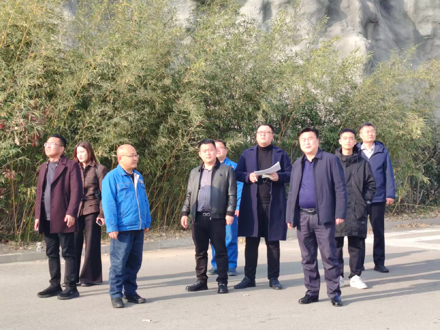 北京煤化客公司及天津中聯(lián)實業(yè)集團來化工基地考察調(diào)研